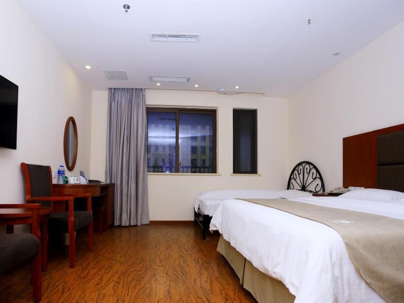 Greentree Inn Anhui Hefei Heyu Rd. Dayun City Express Hotel Longtang Exterior foto